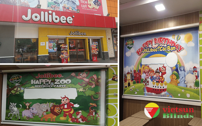 rem cuon in tranh jollibee